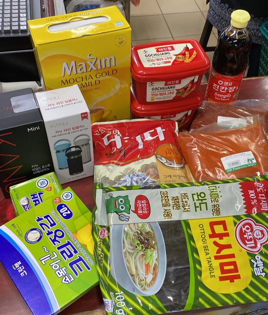 Korean Cooking Ingredients -KSI MMU Malacca 2