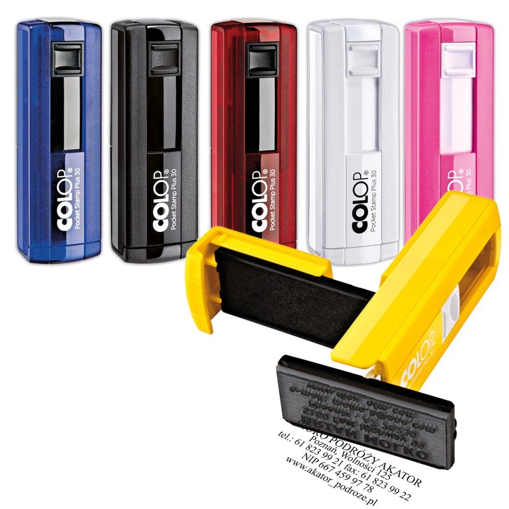 POCKET STAMP-SELF INK C/W RUBBER (P30)