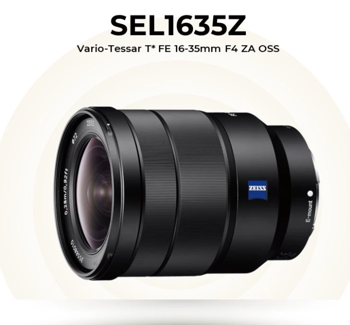 SONY SEL1635Z (VARIO-TESSAR T* FE 16-35MM F4 ZA OSS) LENS