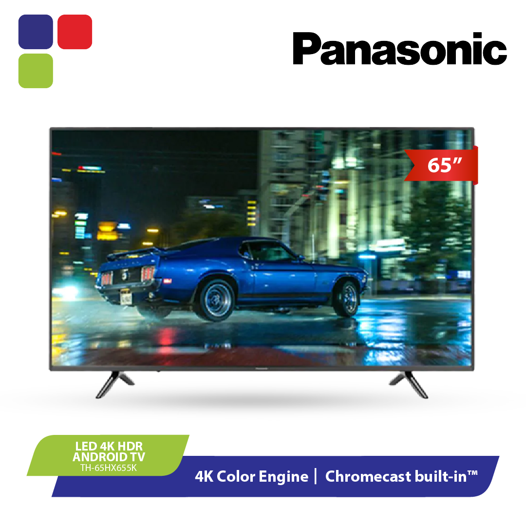 Panasonic TV 65" 4K HDR Android TV TH-65HX655K