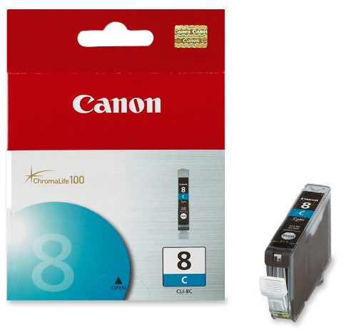 CANON BLACK/CYAN/MAGENTA/YELLOW/PHOTO CYAN/PHOTO MAGENTA INK TANK 13ML CLI-8