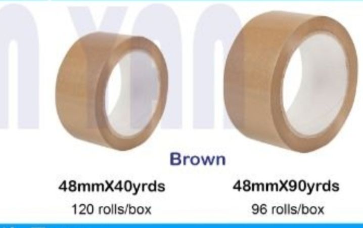 OCHA OPP BROWN TAPE 48MMx 40 YD & 48 MM X 90YD