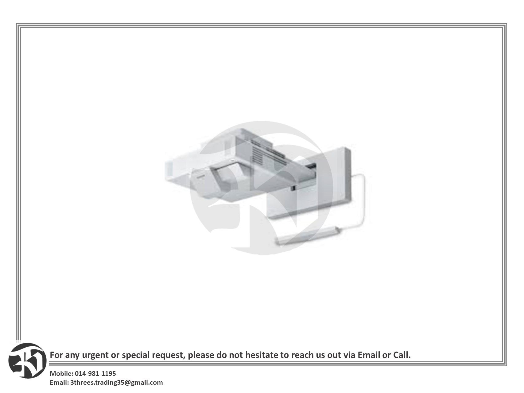 Epson 3LCD Interactive Laser Projector BrightLink EB-1485Fi