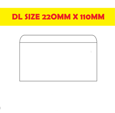 Customized Envelope with Company Logo 220mm x 110mm