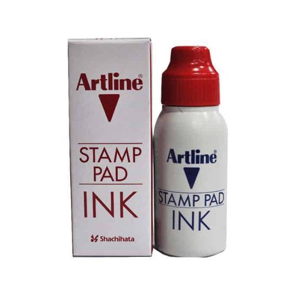 Artline Stampad Ink Refill 50ml Red