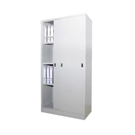 METAL FULL HEIGHT METAL CABINET WITH SLIDING DOOR CABINET S116