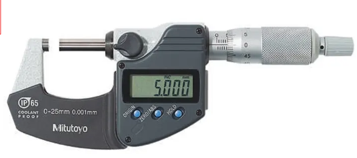 Mitutoyo 293-344 Digital External Micrometer 0-25mm