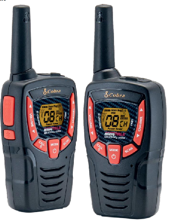 COBRA AM645 LICENSE-FREE WALKIE TALKIES Handfunkgerat Transceptor Talkie Walkie