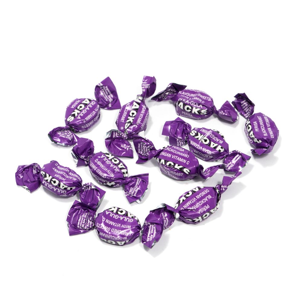 Hacks Blackcurrant 100g per pack