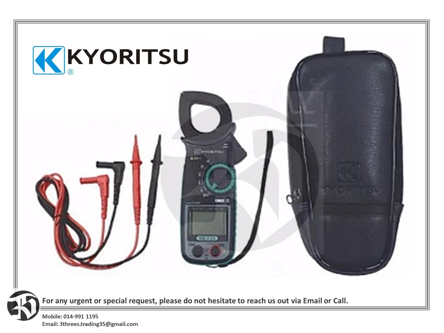 KYORITSU Digital Clamp Meters-KEW 2117R