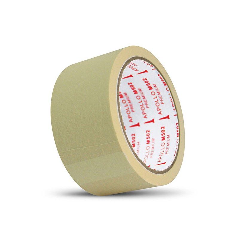 APOLLO M502 PREMIUM MASKING TAPE (1 PIECE X 18MM/24MM/36MM/48MM X 18YARDS)