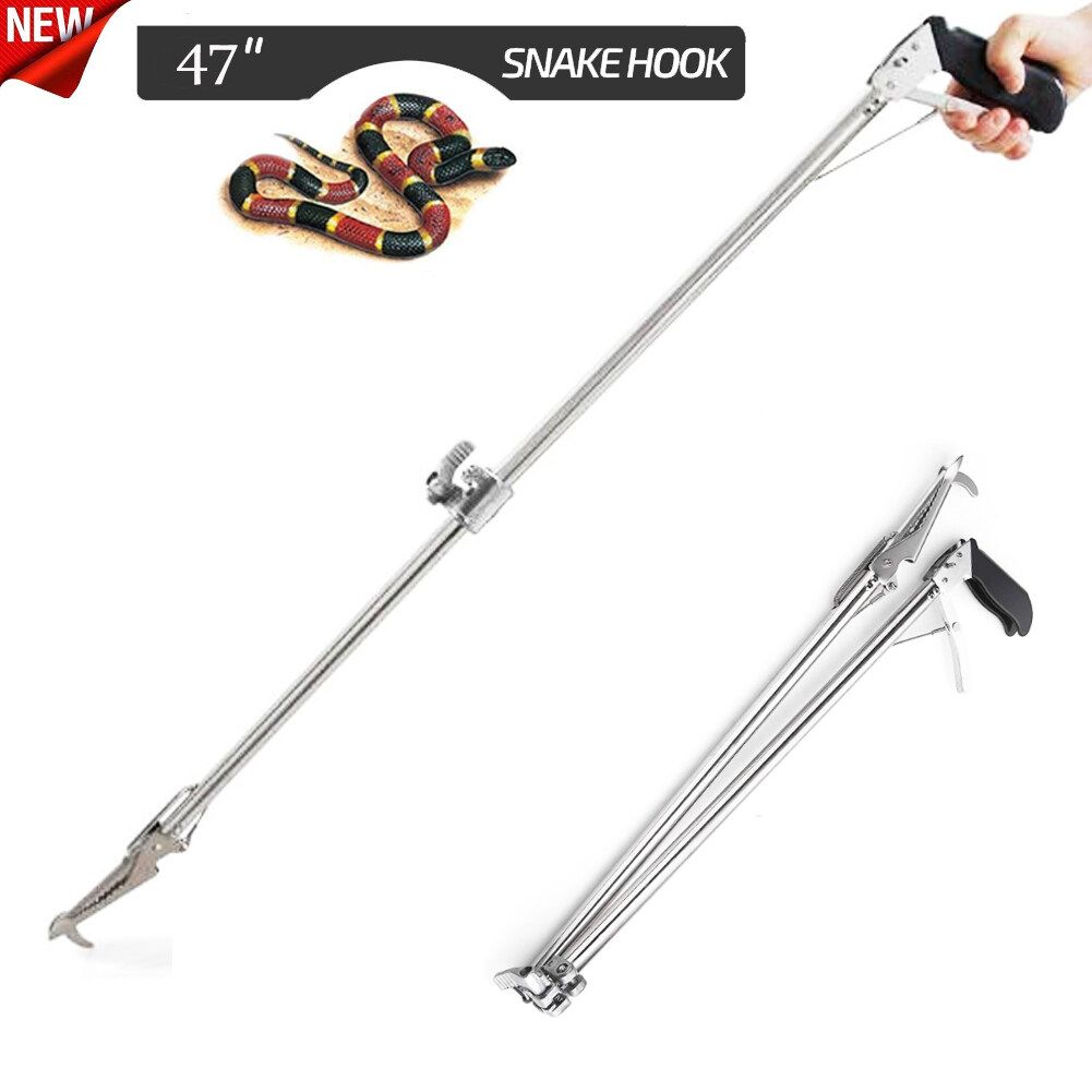 OEM *Thicken Foldable Snake Catcher with Upgarded Auto Lock for Reptile (Snake)