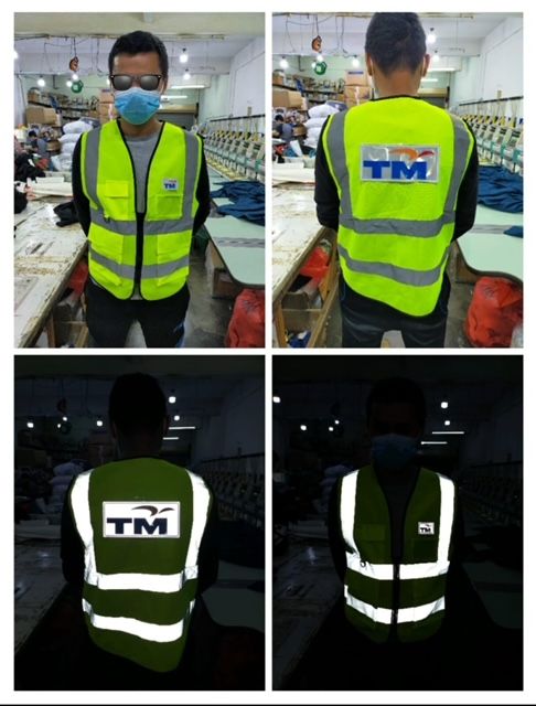 Safety Vest With TM Logo NEW (2 Logo Depan & Belakang)
