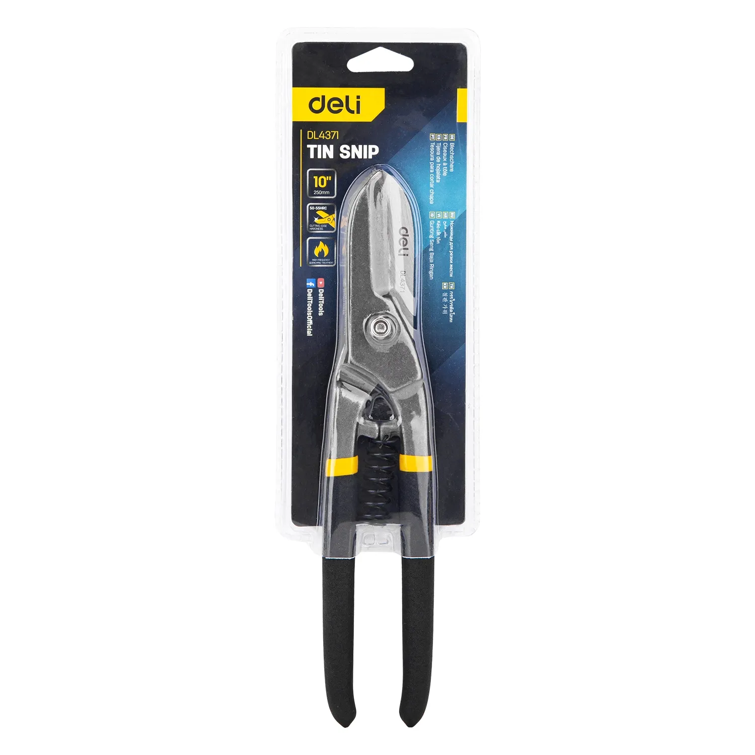 Deli DL4371 10" Tin Snips