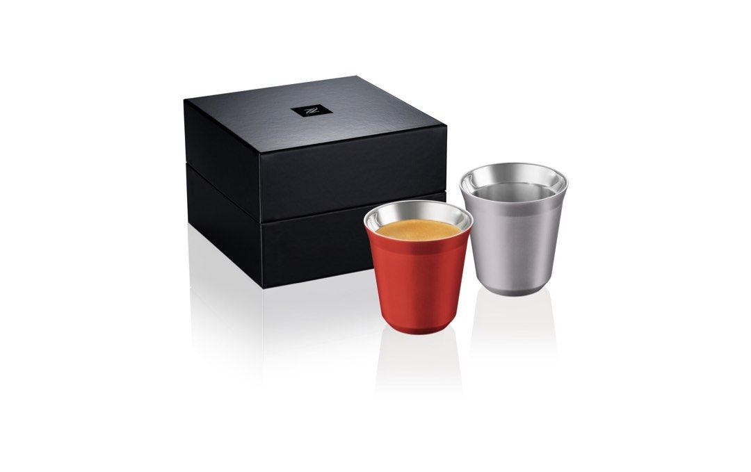 NESPRESO *NESPRESO PIXIE Lungo Duo Cups, Shanghai & Buenos Aires (160ml)