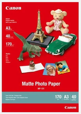 CANON Matte Photo Paper (170g/m2) MP-101 A3 (40 sheets)