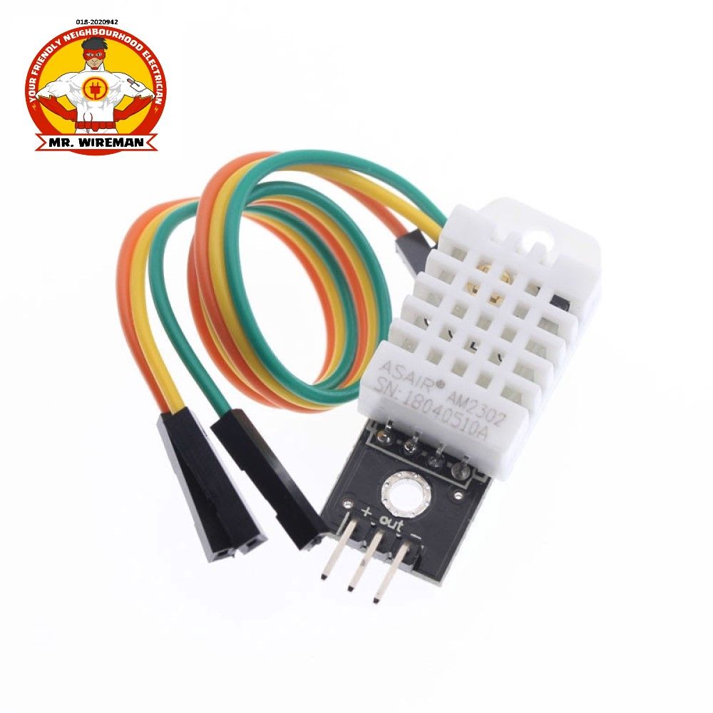 DHT22 Digital Temperature and Humidity Sensor AM2302 Module+PCB with Cable for arduino