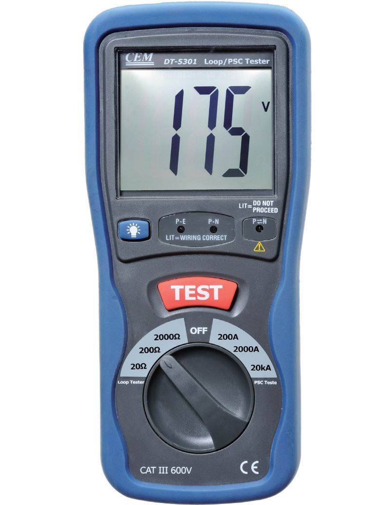 CEM DT-5301 LOOP TESTER