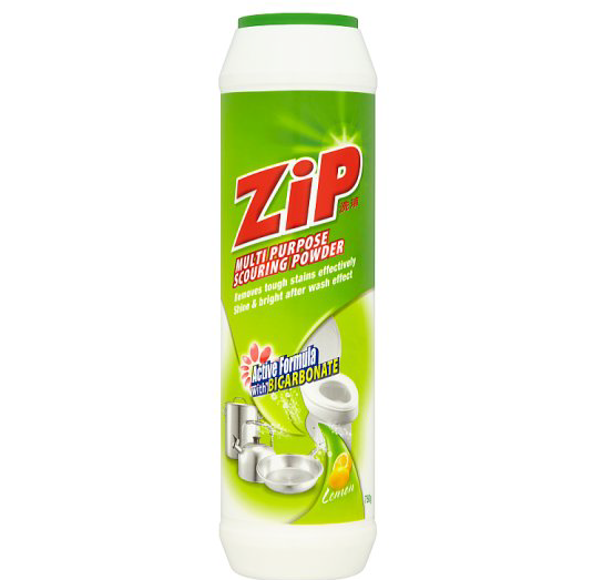ZIP SCOURING POWDER 650G LEMON