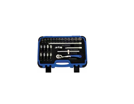 Temo 26Pc 3/8" Dr. Hand Socket Set - Metric