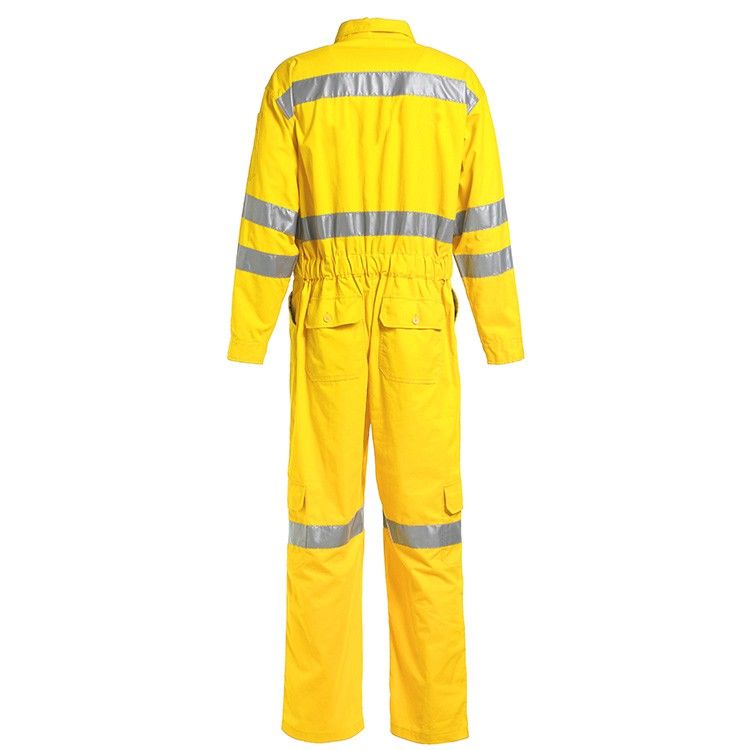 Flemings Daletec Modarig Flame Retardant Coverall Size XS Yellow