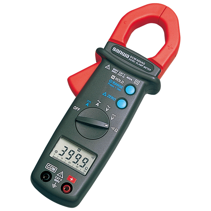 SANWA DCM400AD AC/DC DIG MINI CLAMP METER