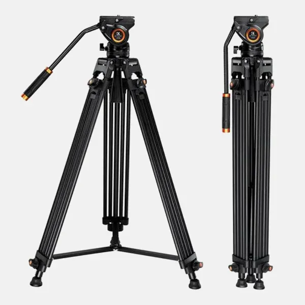 K&F CONCEPT VA18+VH081 PROFESSIONAL VIDEO TRIPOD