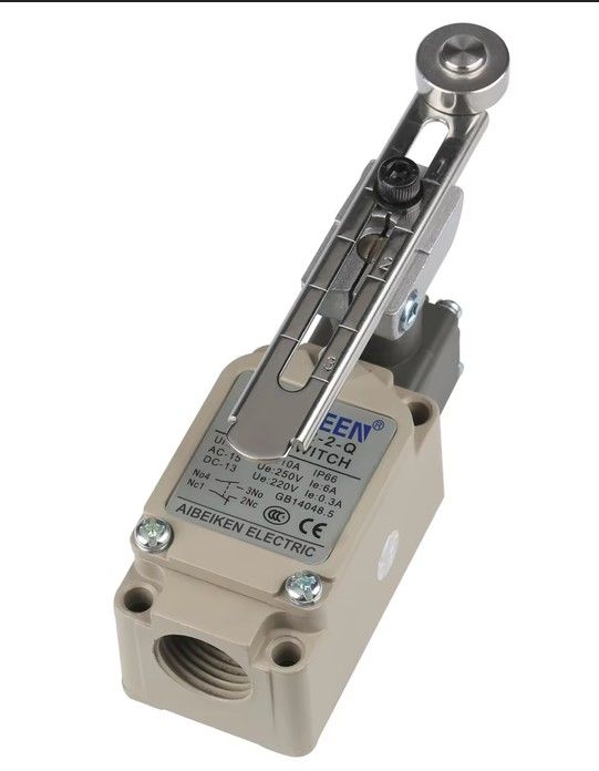 Omron WLCA12-2-Q Heavy-Duty Adjustable Roller Lever Limit Switch