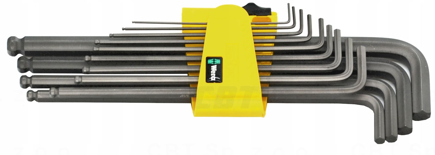 Wera *Wera Long Arm 13 piece Imperial Hex Key Set - 021728