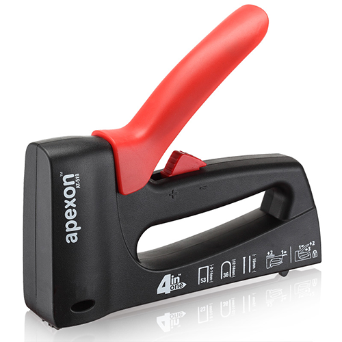 APEXON AT-519 4-In-One Heavy Duty Metal Staple Gun