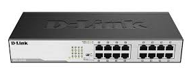 D-LINK STD 16-PORTS (DES-1016D) METAL