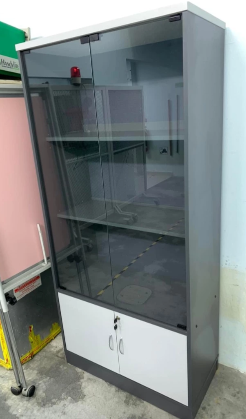 OfficeFurnitureDirect Glass Cabinet G Office Cabinet With Glass Door