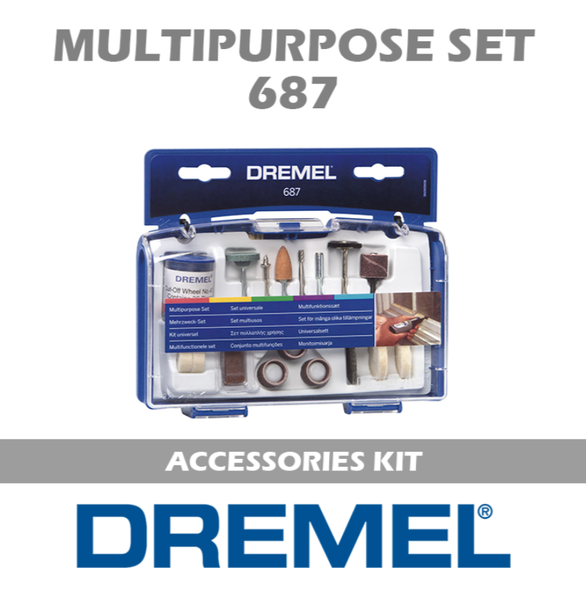 DREMEL MULTIPURPOSE SET 687
