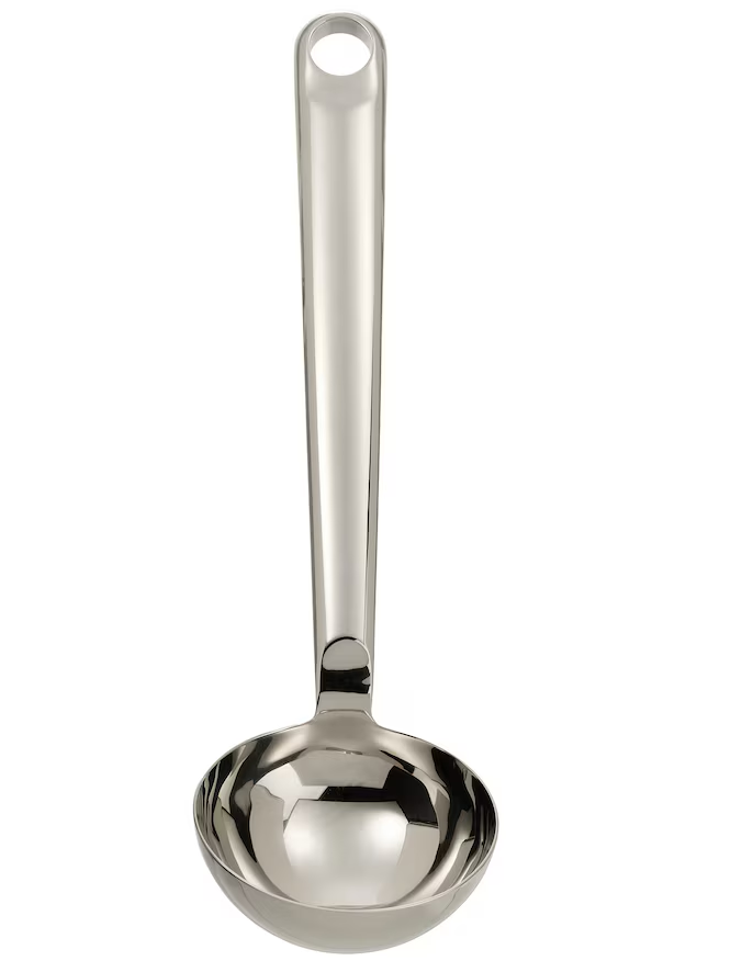 FINMAT Soup ladle, stainless steel, 31 cm