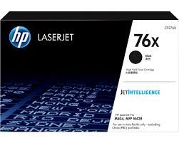 HP 76X High Yield LaserJet Toner Cartridge (JetIntelligence) Black CF276X