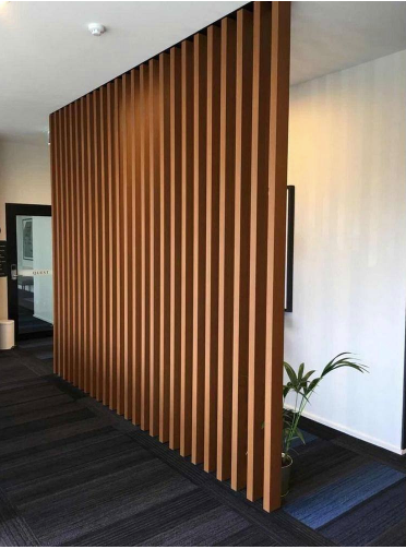 CUSTOMIZE : WALL PARTITION WITH ALUMINIUM TUBE