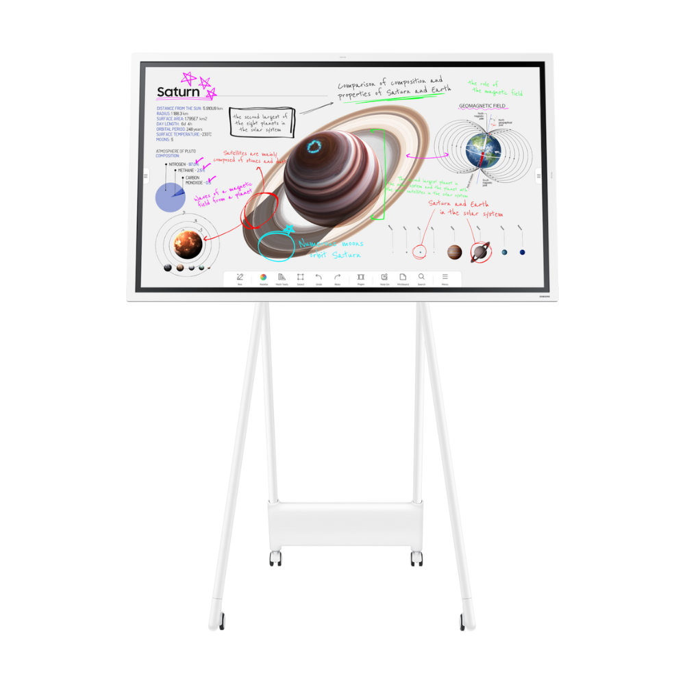 SAMSUNG Flip Pro WM55B Interactive Display With Stnad