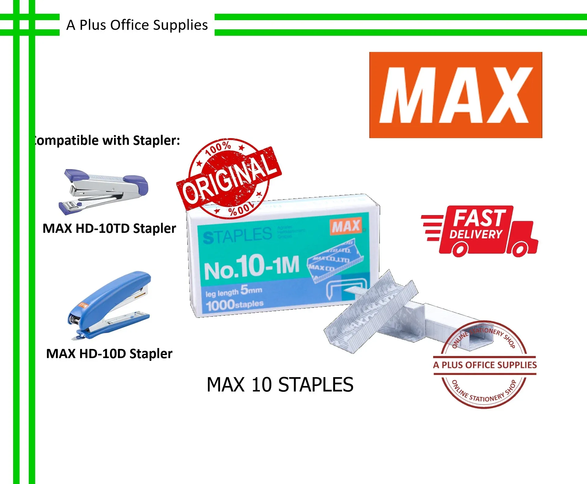 MAX 10 Staples / Dawai Kokot