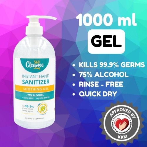 Sanitizer 1 liter Gel
