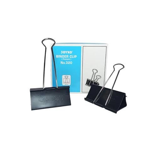 Binder Clip Paper Clip Joyko Black 320 (100mm x 6PCS)