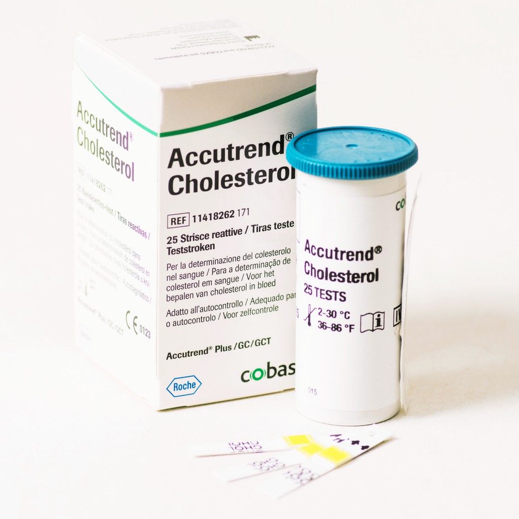 Roche *Roche Accutrend Cholesterol Test Strips [25s]