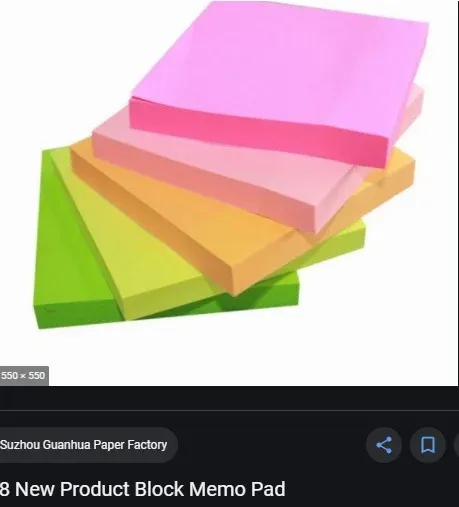 Sticky Note Pad Label Maker - 4 Color - Memo Pad