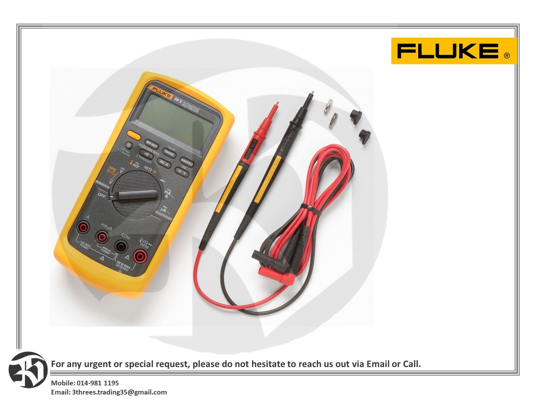 FLUKE 88V Automotive Digital Multimeter