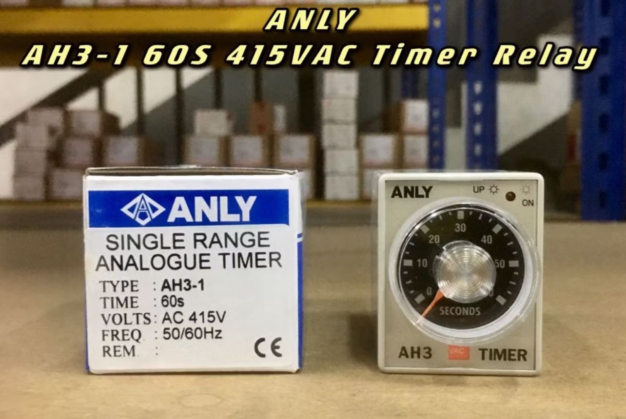 Ahly ANLY AH3-1 (30S/60S) 415VAC TIMER RELAY