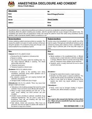 DOC ANAESTHESIA DISCLOSURE AND CONSENT (500X1)