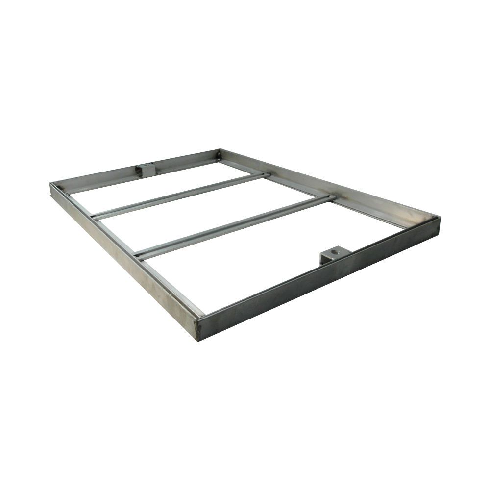 ATKC Aluminium Manhole Cover 18â€ (L) x 24â€ (W) x 1â€ (H) for Tiling Works