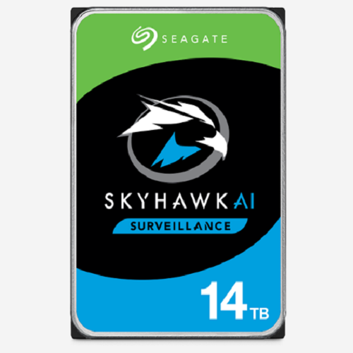 Genuine Malaysia Seagate Warranty - SEAGATE SKYHAWK AI 14TB Internal Hard Disk 3.5" CCTV/Surveillance Hard Drives