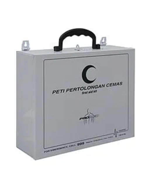 First Aid Kit - PVC Box Size: 232mm x 130mm x 43mm with standard contents