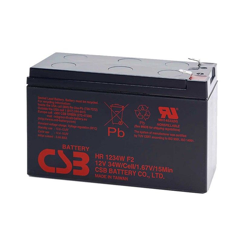 Prolink 12V/9AH CSB VRLA Maintenance-Free Sealed Lead Acid Battery