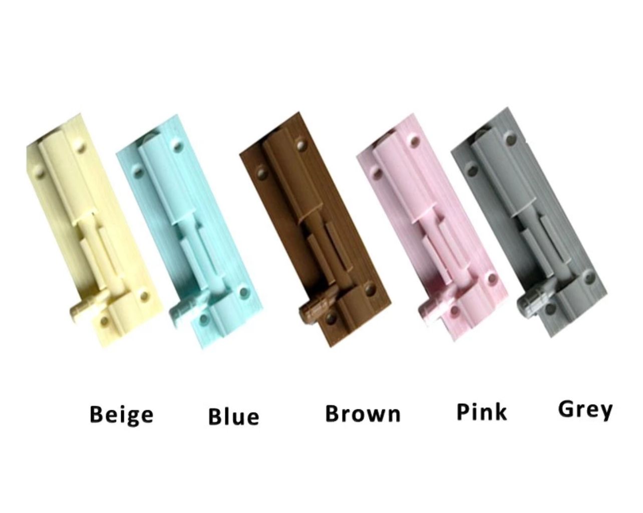 NA PVC Door Latch PVC Latch PVC Slug PVC Bolt PVC Lock with screws